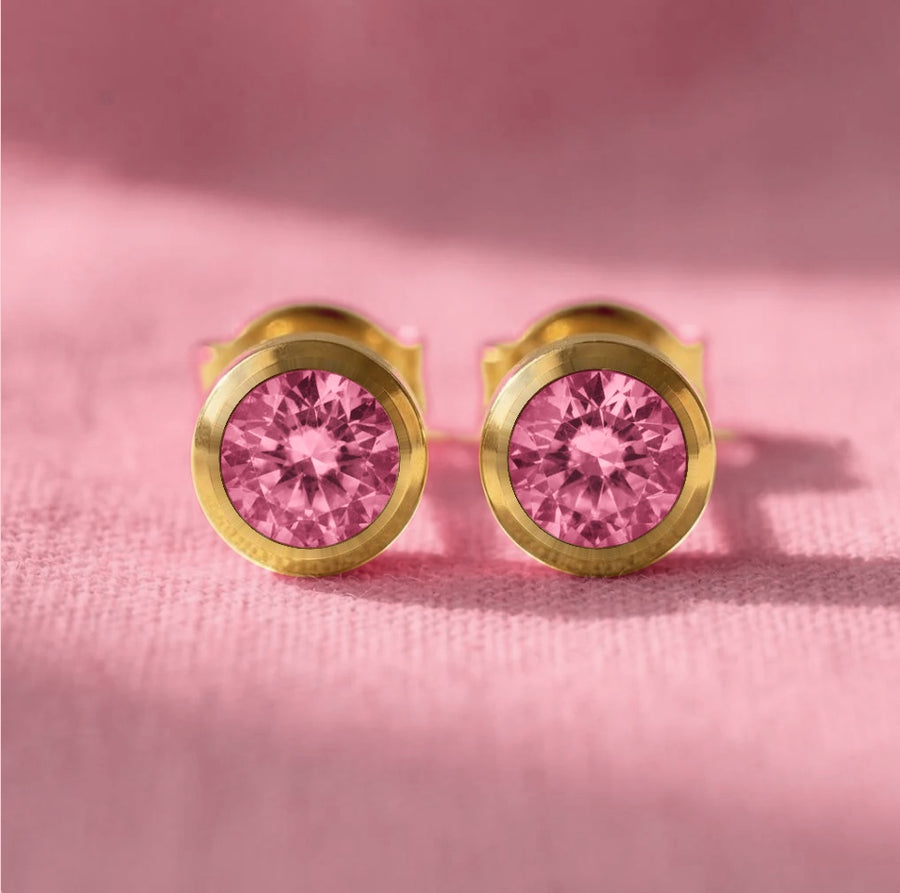 Birthstone Studs