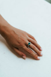 MURIEL - LIMITED EDITION -vintage inspired London Blue Topaz